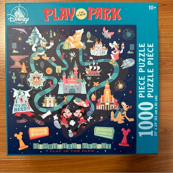 Disney Other - Disneyland Play in the Park 1000 piece puzzle